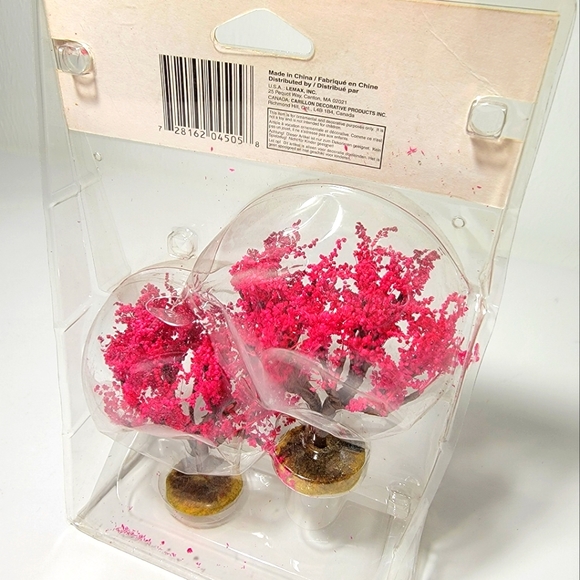 New Retired 2000 LEMAX Autumn Oak, Small Trees - Picture 5 of 7